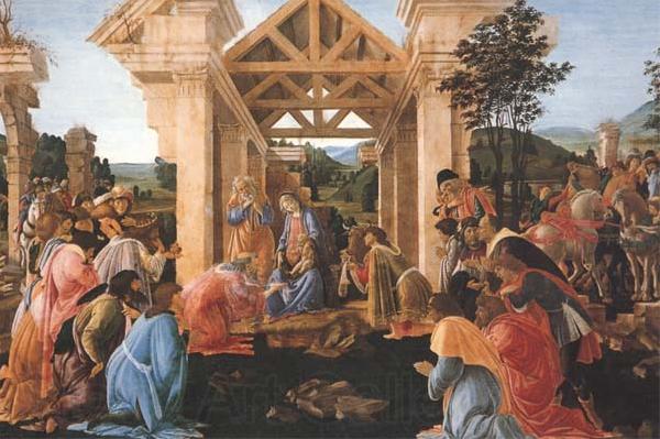 Sandro Botticelli Adoration of the Magi